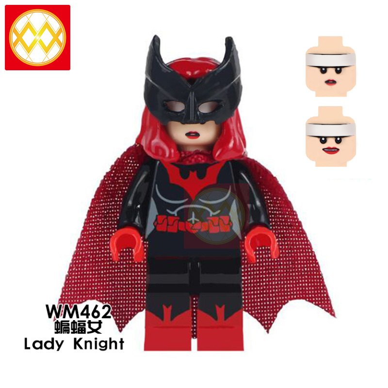 WM6024 Super Hero Heimdallr Lady Loki Lady Knight Scarlet Witch Lady Thor Assembly Building Blocks Children Toys