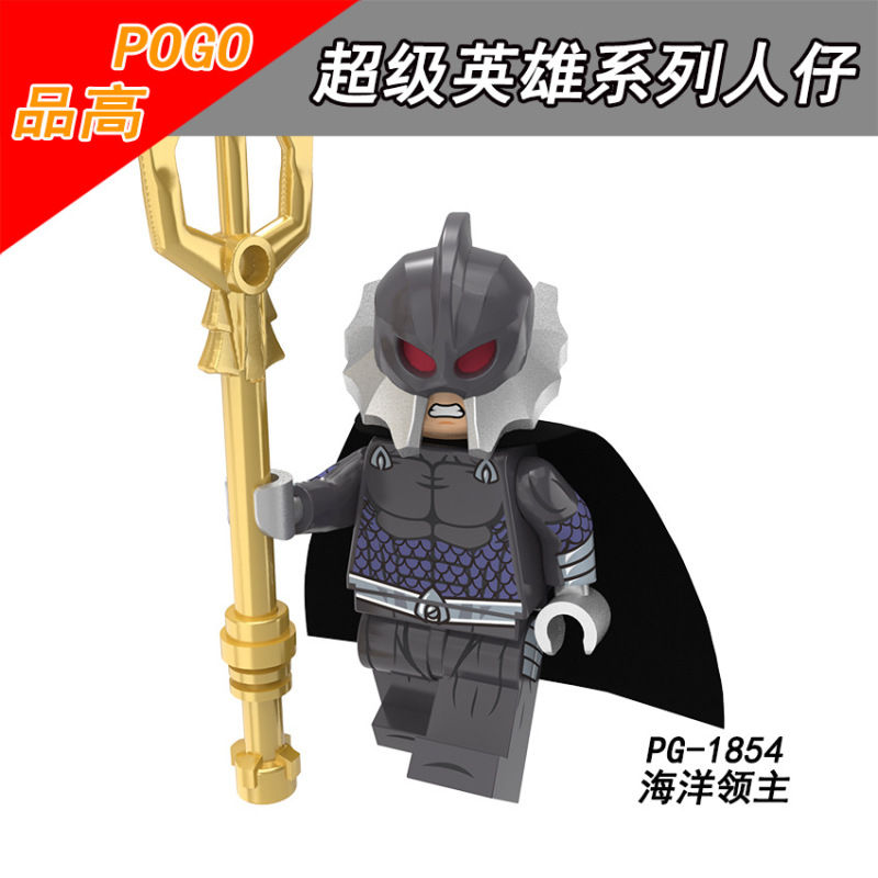 PG8210 Superman Batgirl Electro-Man Poison Ivy Venom Sea Lord Wonder Woman Doctor Fate Action Figures Building Blocks Kids Toys