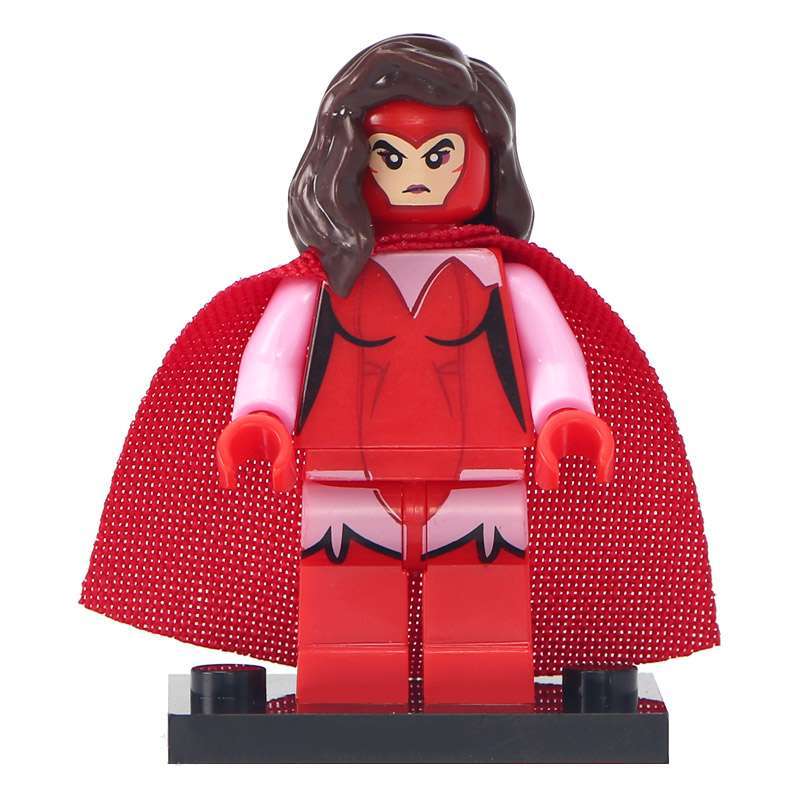 WM453 Marvel Movie Scarlet Witch Action Figure Building Blocks Kids Toys