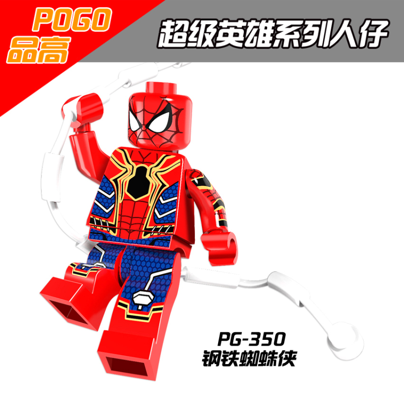 PG8084 Super Heroes Space Batman Vixen McDonald's Joker The Clown's Man Iron Spider-Man Deadpool Knight Dormammu Building Blocks Kids Toys