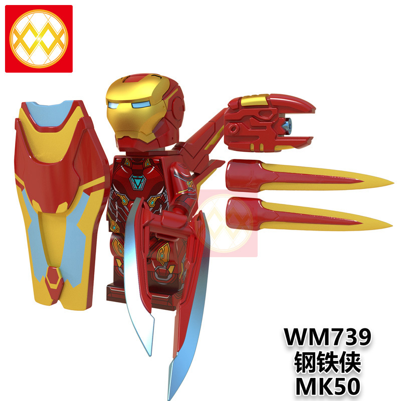 WM6065 Battle Armor Mark36 Mark30 Mark31 Mark21 Mark27 Mark42 Mark50 Petter Mark1616 Learning Building Blocks Toys For Children