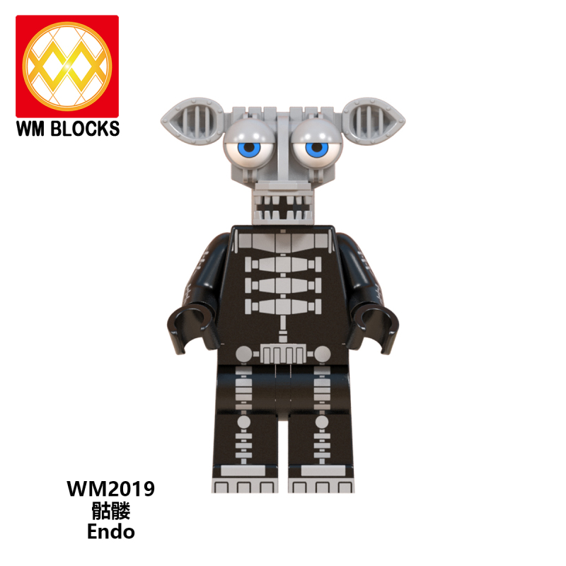 WM6097 New Five Nights At Freddy Adventure Game Ballons Boy Endo Funtime Foxy Bonnie Lolbit Mini Building Blocks Figures Kid Toy