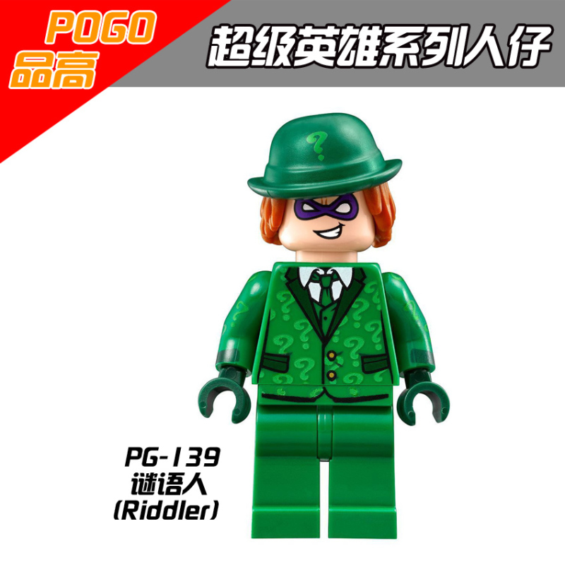 PG8041 DC Movie Super Hero Batman Poison Ivy Gordon Joker Catwoman Aarion Cash Riddler Action Figure Building Blocks Kids Toys