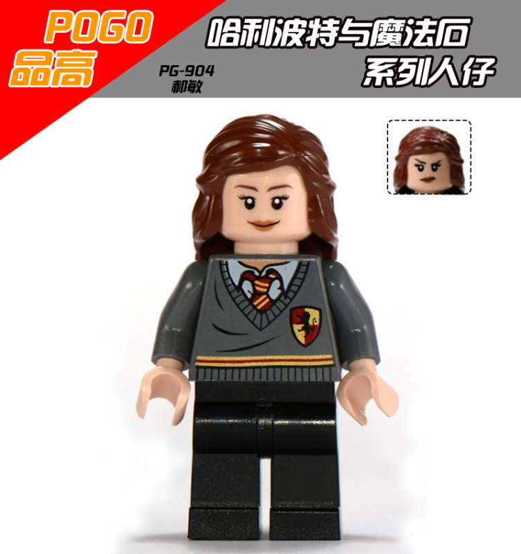 PG8010 Magic Movie Harry Potter Hermione Ron Lord Voldemort Action Figure Building Blocks Kids Toys