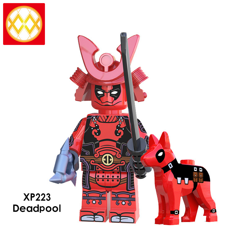 KT1030 Deadpool  Hot Sale Super Hero Series Movie Characters XP220 XP221 XP222 Building Blocks Kids Toys