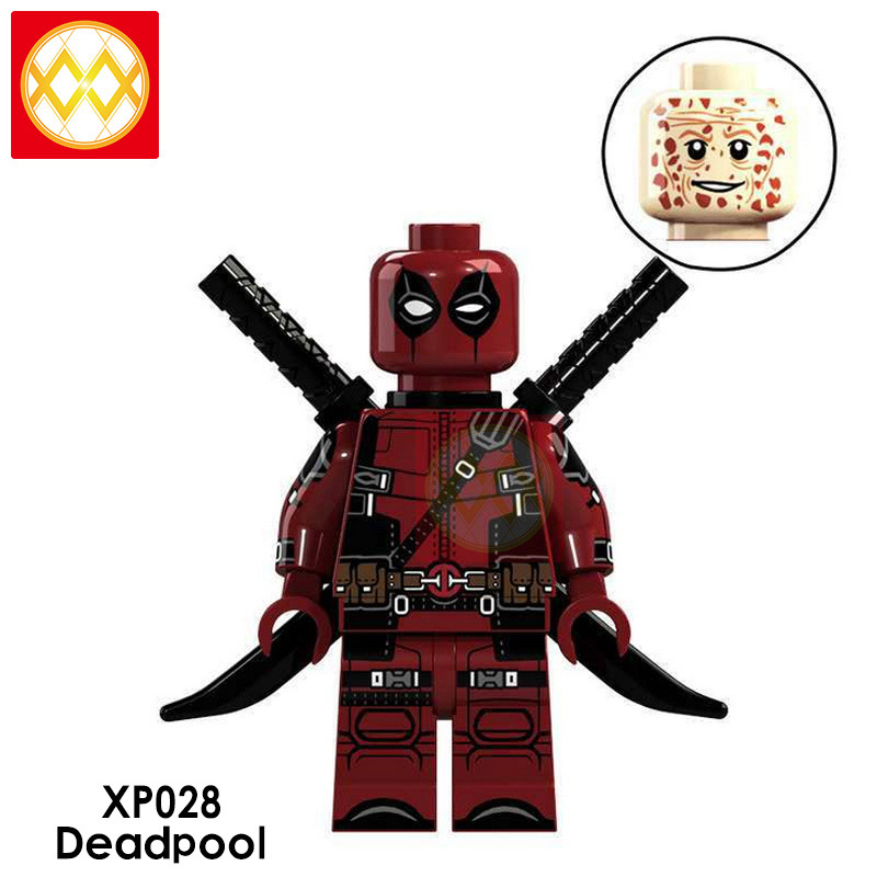 KT1004 Deadpool Unworthy Thor Venom Mister Freeze Hydra Thor Batman Movie Figures Super Hero Building Blocks Kids Toys