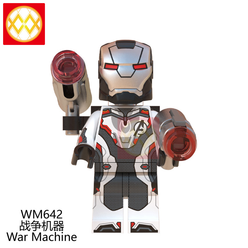 WM6054 Endgame Infinity War Hawkeye Thor Raccoon War Machine Black Widow Antman Nebula Action Figures Building Blocks Kids Toys