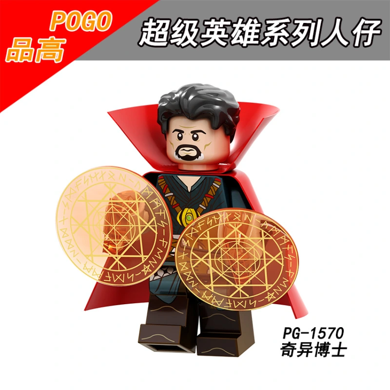 PG8136 Movie Super Hero Pepper Potts Black Panther Ronin Thor Doctor Strange Ebony Maw War Machine Action Figure Building Blocks Kids Toys