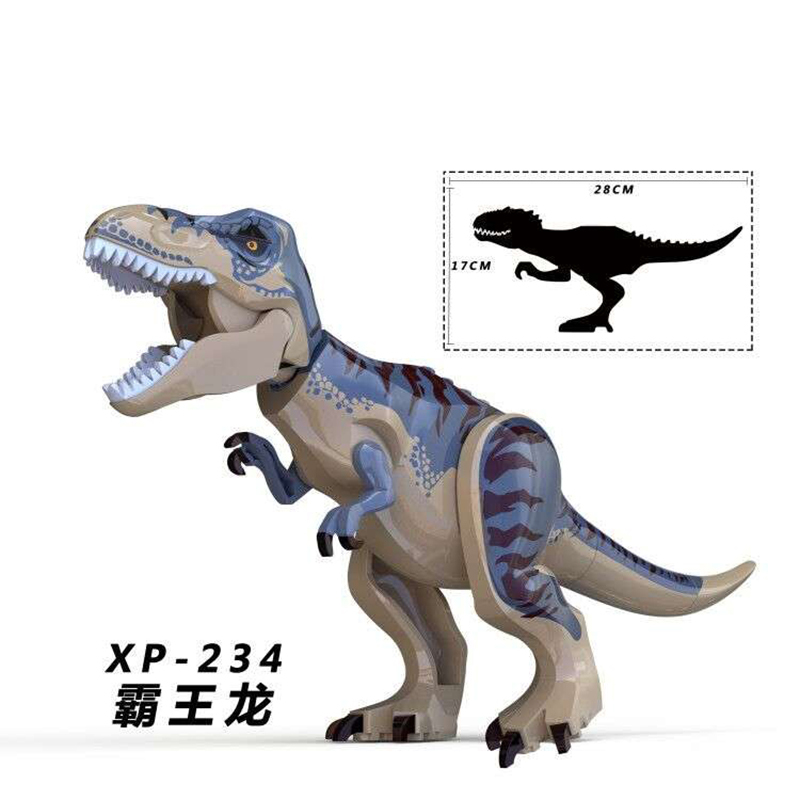 XP234 Jurassic World Dinosaur Tyrannosaurus Building Blocks Kids Toys