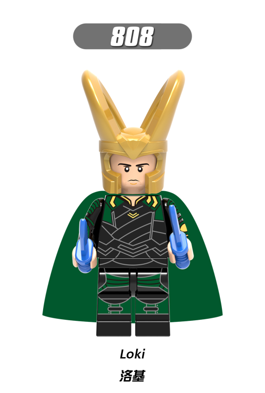 X0185 Thor Loki Topaz Heimdall Hela Surtur Valkyrie Executioner Super Hero Series Building Blocks Kids Toys