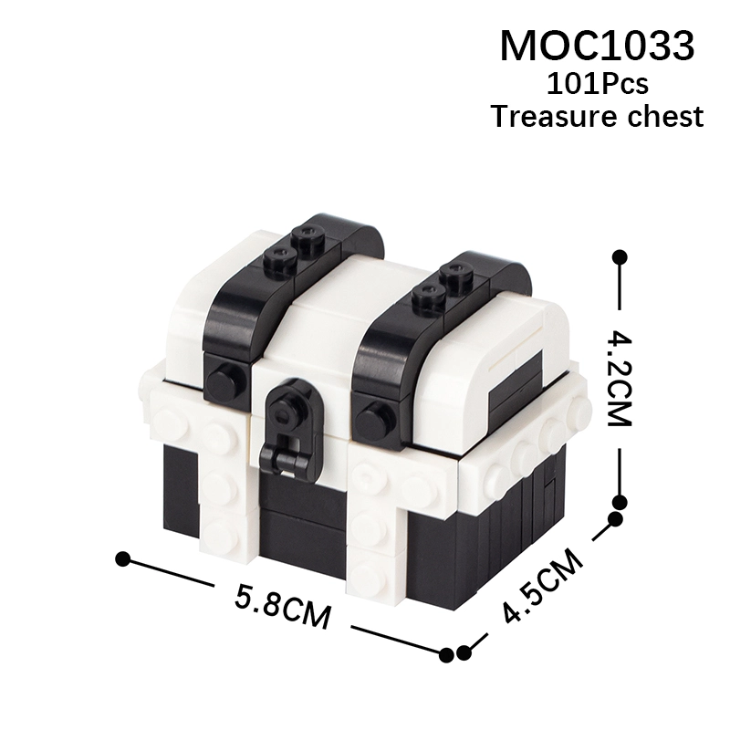 MOC1033 Creativity Series Treasure ChestBuilding Blocks Bricks Kids Toys for Children Gift MOC Parts