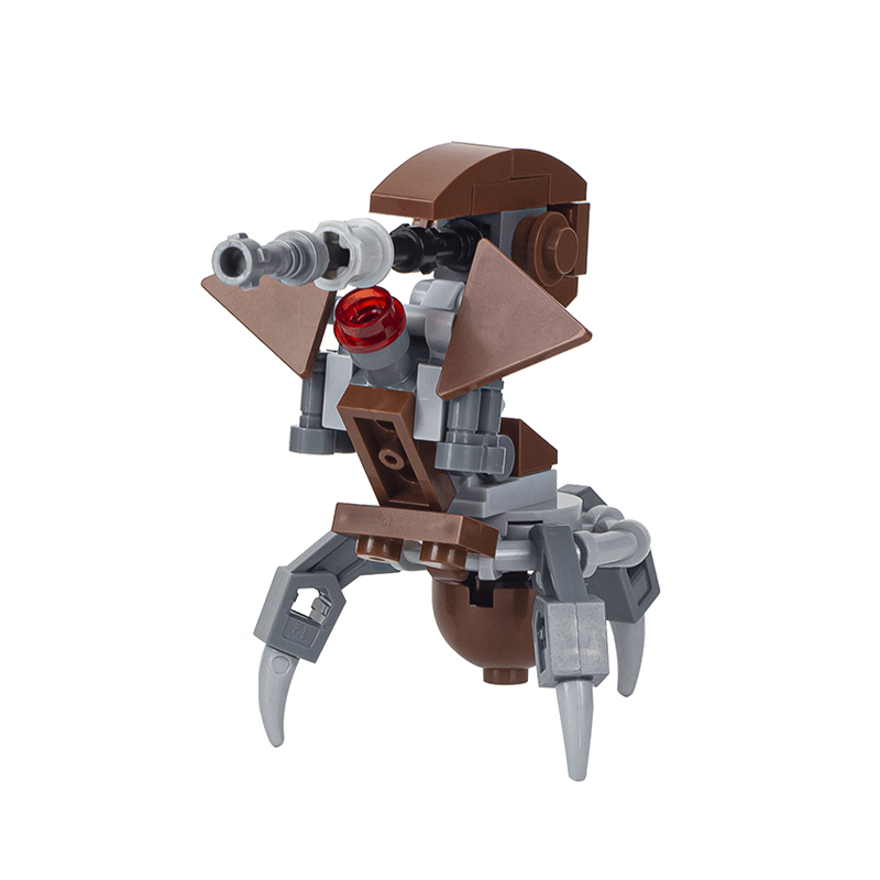 MOC2021 Star War Sniper Robot DIY Model Building Blocks Educational Toys For Children Gifts