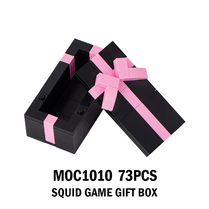 MOC1010 Squid Game Coffin Building Blocks Bricks Kids Toys for Children Gift MOC Parts