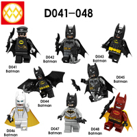 D041-048 Superhero People Batman DC Action Figures Building Blocks Kids Toys