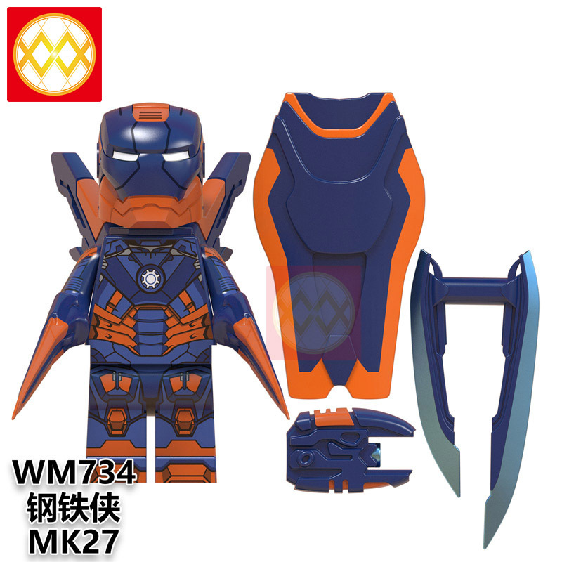 WM6065 Battle Armor Mark36 Mark30 Mark31 Mark21 Mark27 Mark42 Mark50 Petter Mark1616 Learning Building Blocks Toys For Children