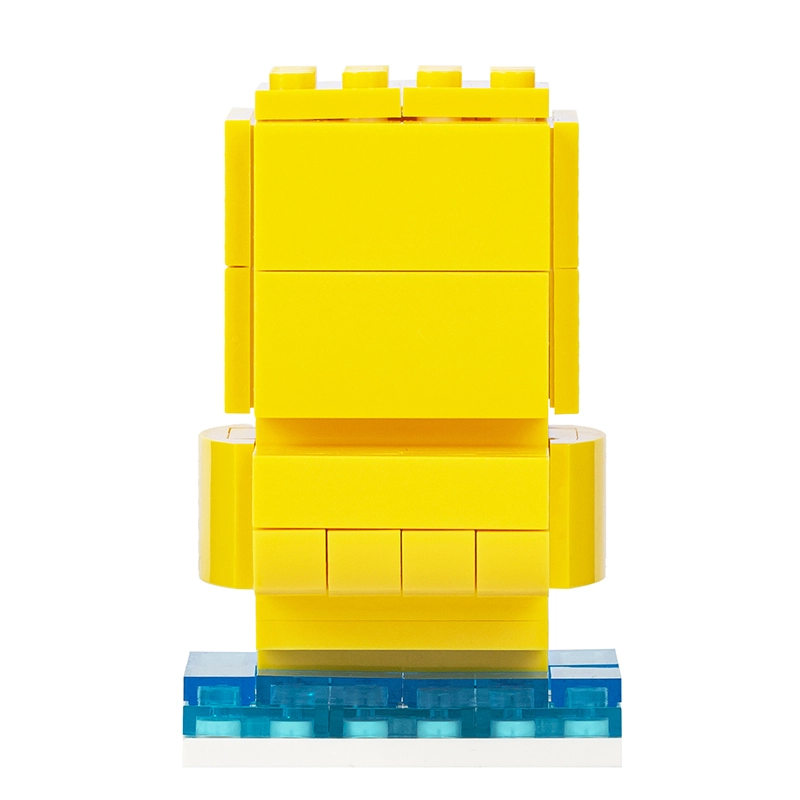 MOC1029 Innovative Series Square-headed Little Yellow Duck DIY Model Building Blocks Children's Toys