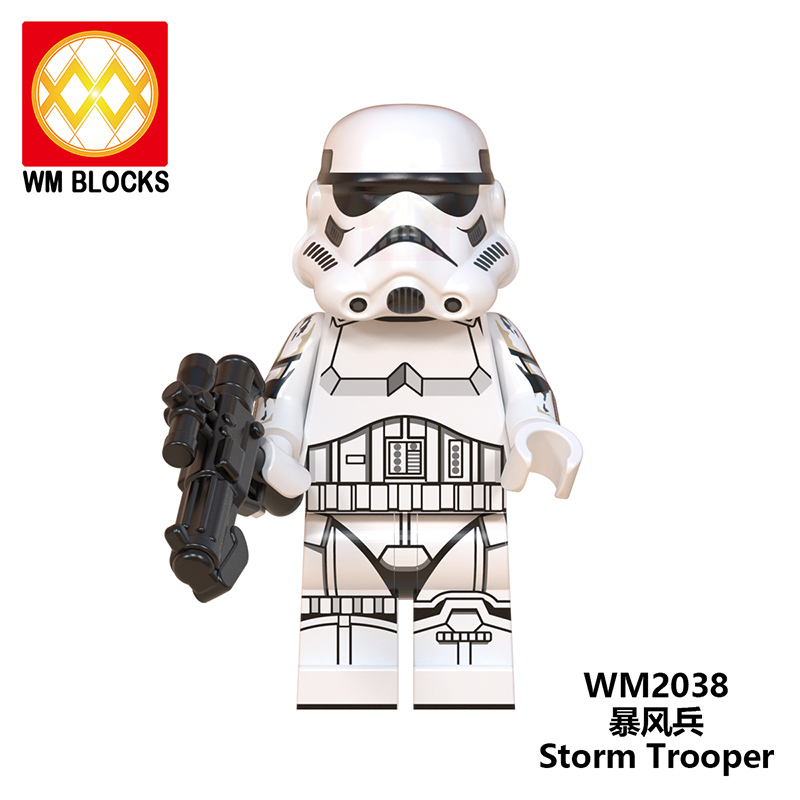 WM6099 Hot Sale Star Cara Dune Moff Gideon Flame Trooper Greef Carga Death Trooper Mandalorian Mini Wars Action Figures For Kids