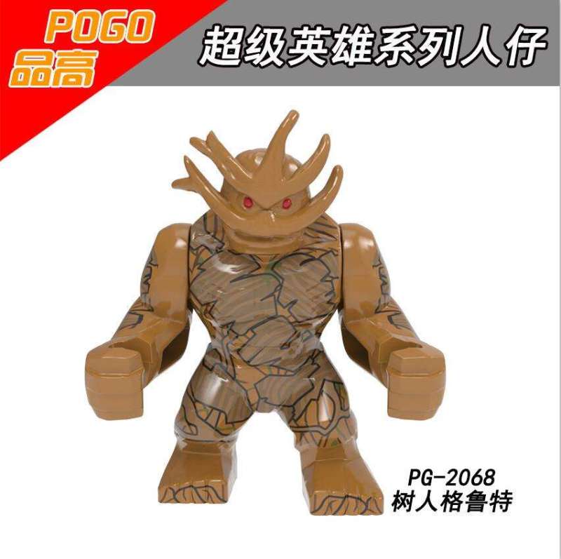 PG8242 Superhero Thanos Anti-Hulk Armor Venom Groot Riot Mudface Venom Wolverine big Action Figures Building Blocks Kids Toys