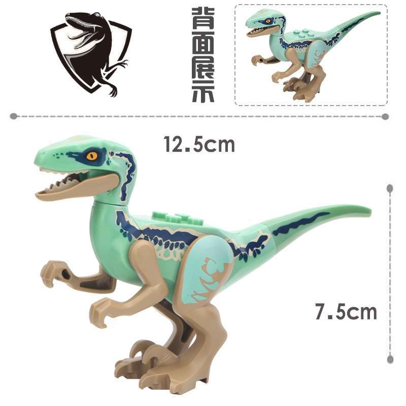 MG1042 Single Cartoon characters Jurassic world Styx dragon raptor Building block toys Children