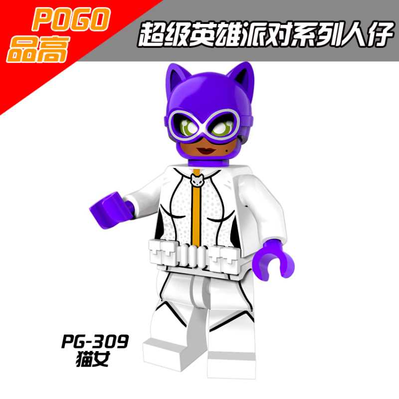 PG8074 DC Movie Batman Alfred Robin Catwoman James Gordon Tutankhamun Harley Quinn Joker Action Figure Building Blocks Kids Toys