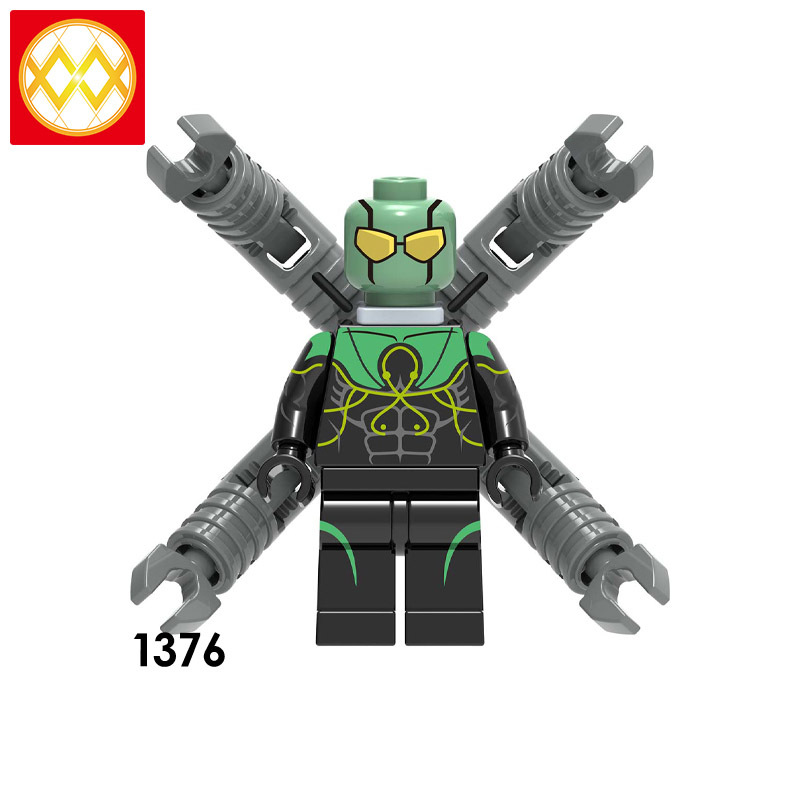 X0271 Mister Fantastic Leader Loki Doctor Doom Scream Spider-man Invisible Woman Building Blocks Kids Toys