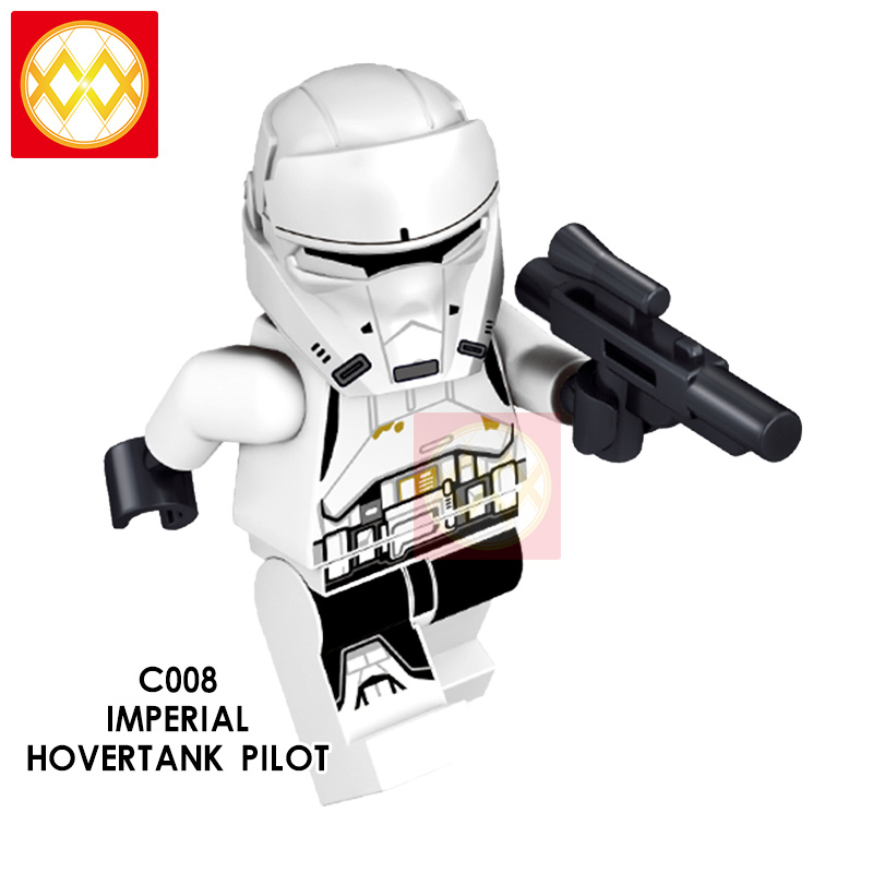 C001-008 REBEL TROOPER IMPERIAL GROUND CREW LOR SAN TEKKA STORMTROOPER TUSKEN RAIDER AT- AT DRIVER CLONE TUEBO TANK IMPERIAL HOVERTANK PILOT Building