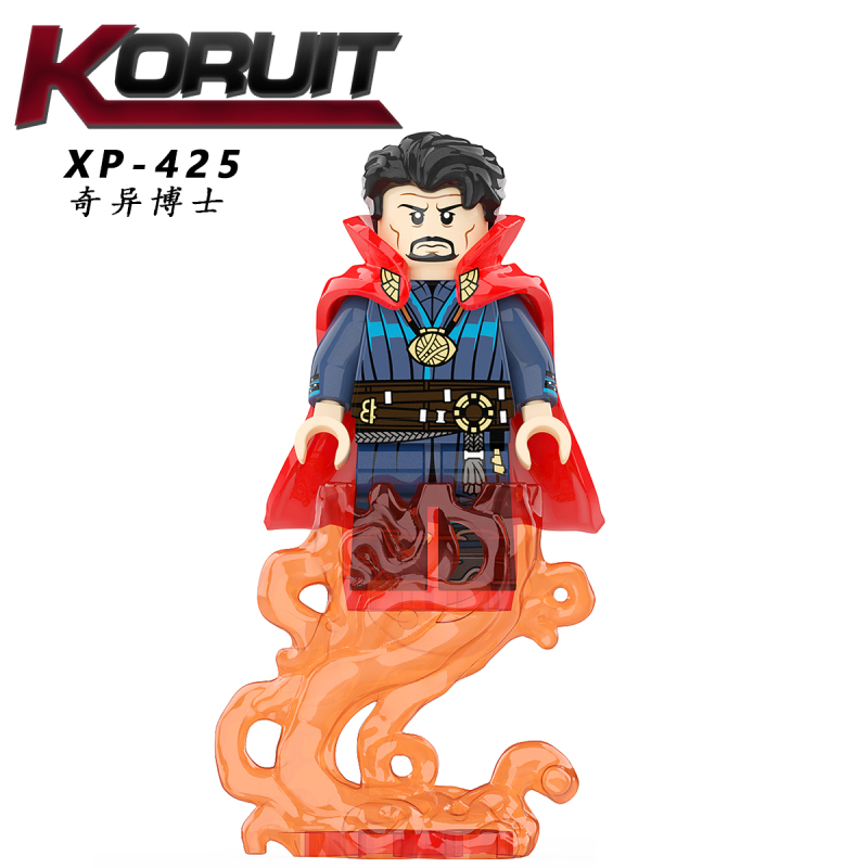 KT1055 Super Hero Marvel Spider-Man Mysterio Green Goblin Doctor Strange Building Blocks Kids Toys