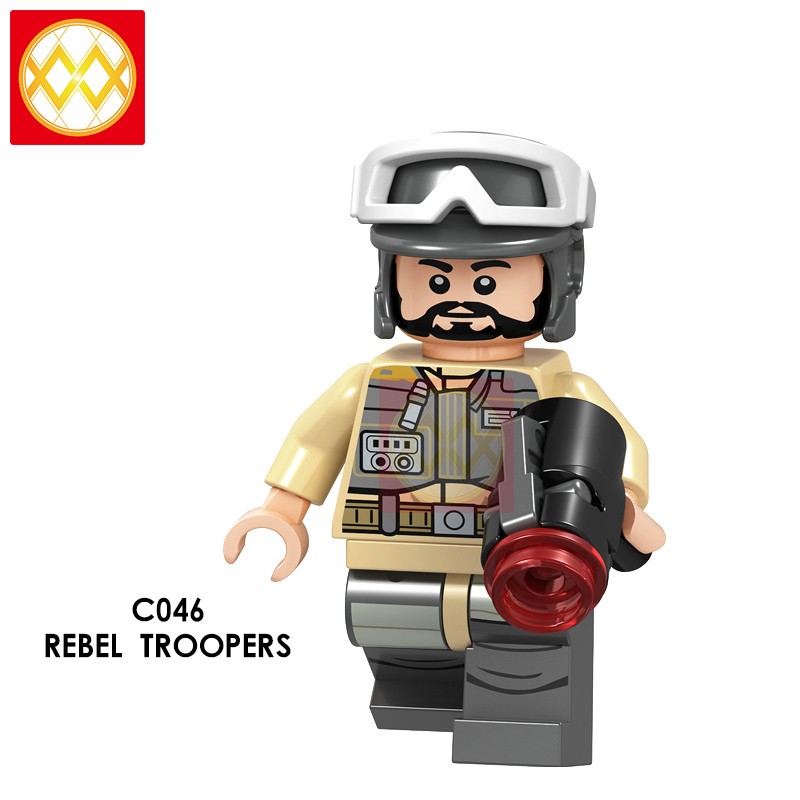 C041-048 STORMTROOPER REBEL PILOT FIRST ORDER FLAMETROOPER REBEL TROOPERS Building Blocks Kids Toys