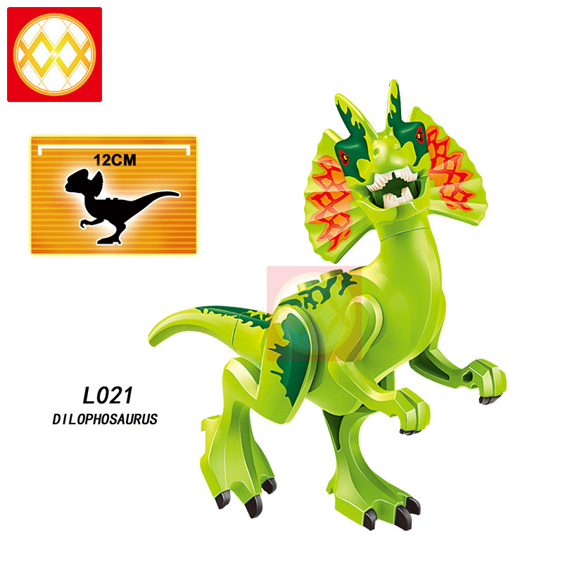 WM Jurassic Century Dinosaur World L018-029 Dinosaur Series Assembled Building Block Figure Toys for Children