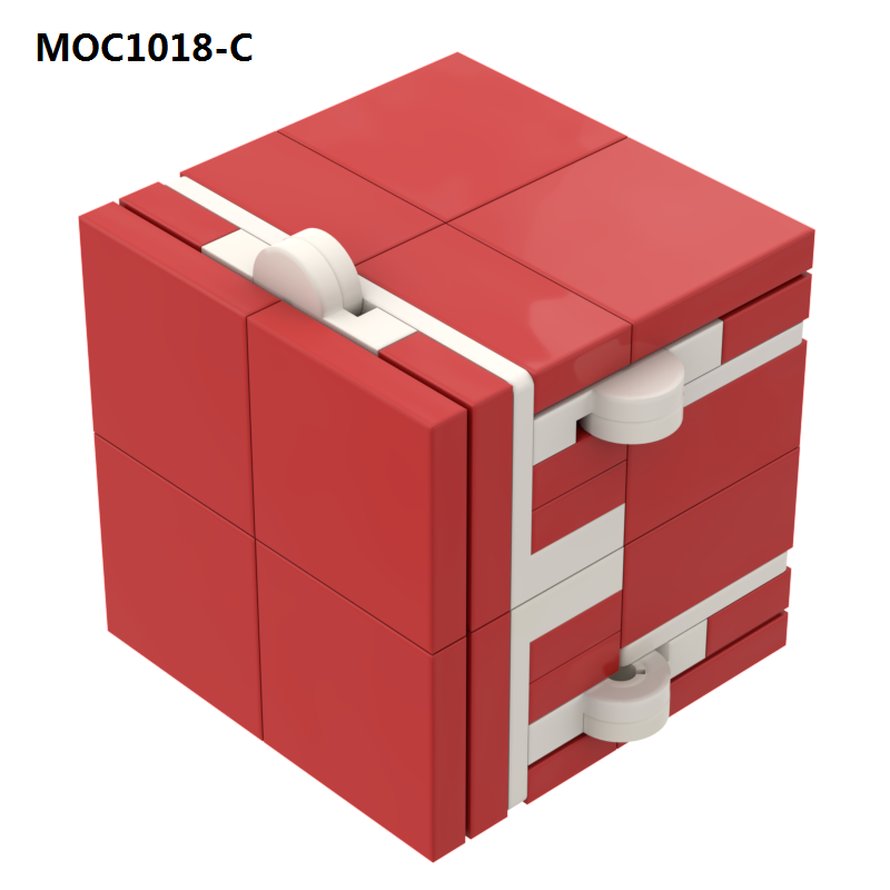 New MOC accessories decompression toys unlimited Rubikes Cube Building block DIY Model bricks Toys gift boy and girl MOC1018
