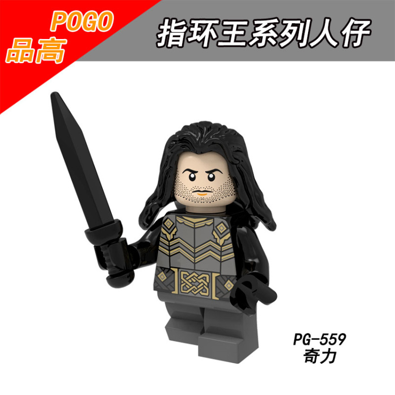 PG8183 The Lord of the Rings Feili Ironfoot Dann Kili Oyin Groin Dolly Goblin Orc Action Figures Building Blocks Kids Toys