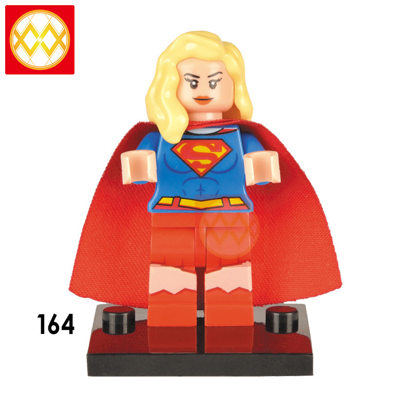 XH164-171 DC movie series Super Hero Superwoman Punisher Batman Mr. Strange Master of Imitation Superman Superman Collector Building Blocks Kids Toys