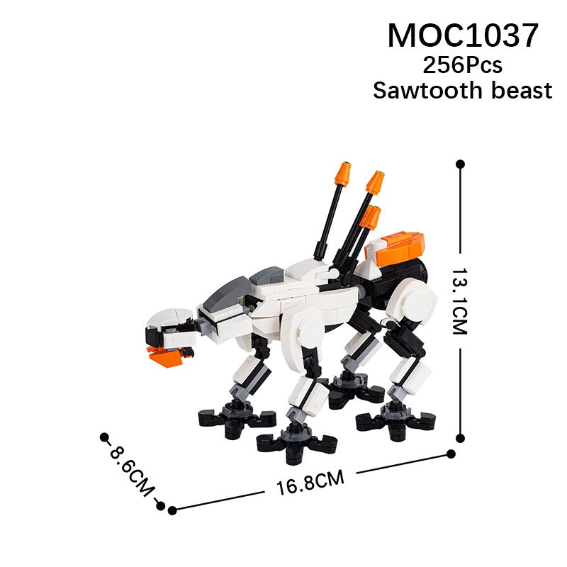 MOC1037 Creativity Series Horizon Game Sawtooth Building Blocks Bricks Kids Toys for Children Gift MOC Parts