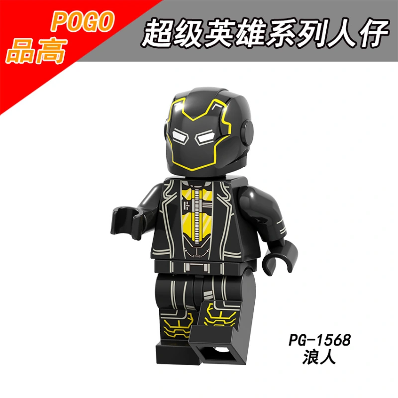 PG8136 Movie Super Hero Pepper Potts Black Panther Ronin Thor Doctor Strange Ebony Maw War Machine Action Figure Building Blocks Kids Toys