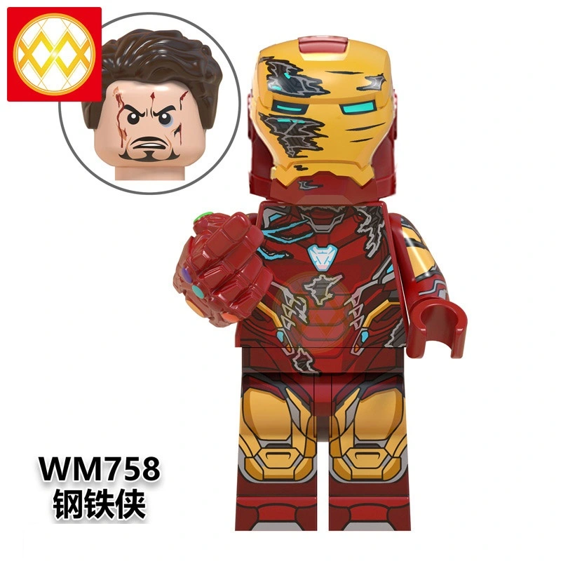 WM6068 Marvel 4 Howard Sharon Carter Steven Rogers Black Panther Shuri Gamora Doctor Strange Hawkeye Building Blocks Kids Toys