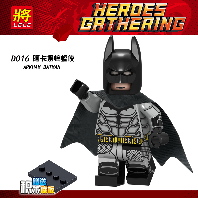 D011-D018 Superhero People Batman DC Action Figures Building Blocks Kids Toys