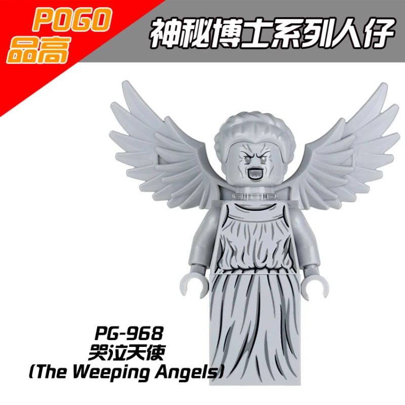 PG8038 TV Doctor Who Doctor's Assistant The Weeping Angels Action Figure Building Blocks Kids Toys