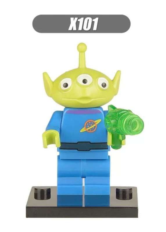 XH101 Toy Story Cute Cartoon Anime Action figures Three Eyes Building Blocks Kids Toys