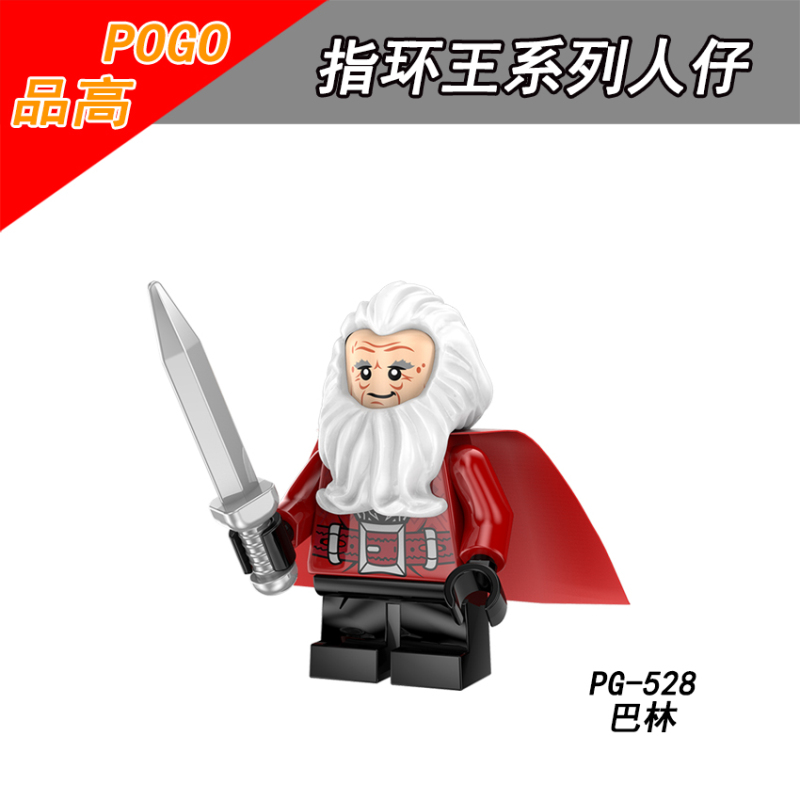 PG8150 Dwaling Beaver Bhan Bahrain Thorin Bilbo Hot Sale Movie Figures Series The Lord of the Rings Building Blocks Kids Toys