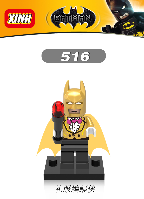 X0147 DC Superhero Movie Cat Man Batman Building Blocks Kids Toys