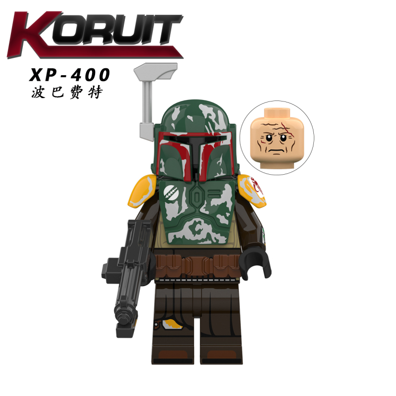 KT1052 New Star Dark Trooper Muff Gideon Stormtrooper Boda Fett Luke Skywalker Omega Bad Batch Building Block Figures Kids Toys