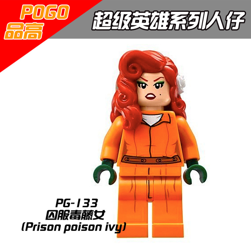 PG8041 DC Movie Super Hero Batman Poison Ivy Gordon Joker Catwoman Aarion Cash Riddler Action Figure Building Blocks Kids Toys