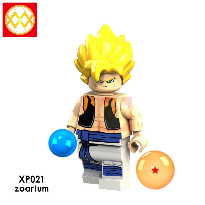 XP021-026 Zoarium Vegeta Goku Dragon Ball Anime Figure Building Blocks Kids Toys