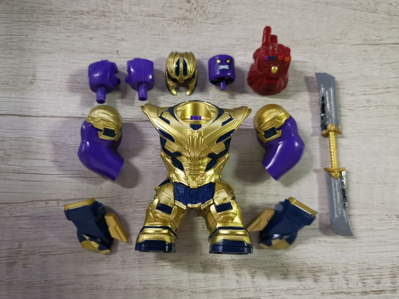 WM963 Big Figure Marvel Thanos Super Hero Action Figures Building Blocks Toys