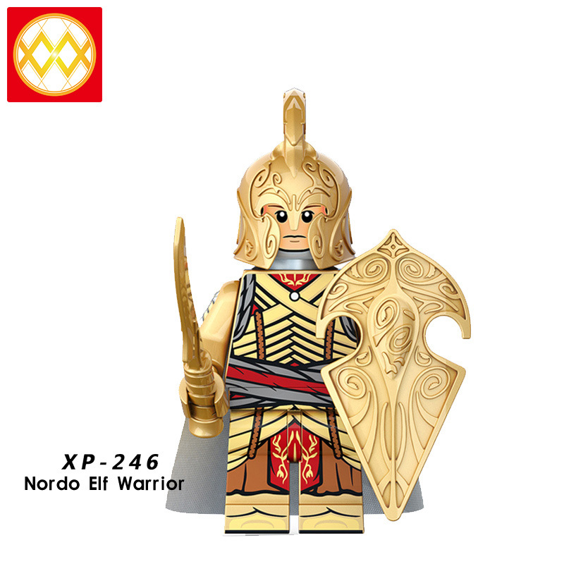 KT1032 The Lord of the Rings Nordo Elf Warrior Building Blocks Kids Toys XP246 XP247 XP248 XP249 XP250 XP251 XP252 XP253