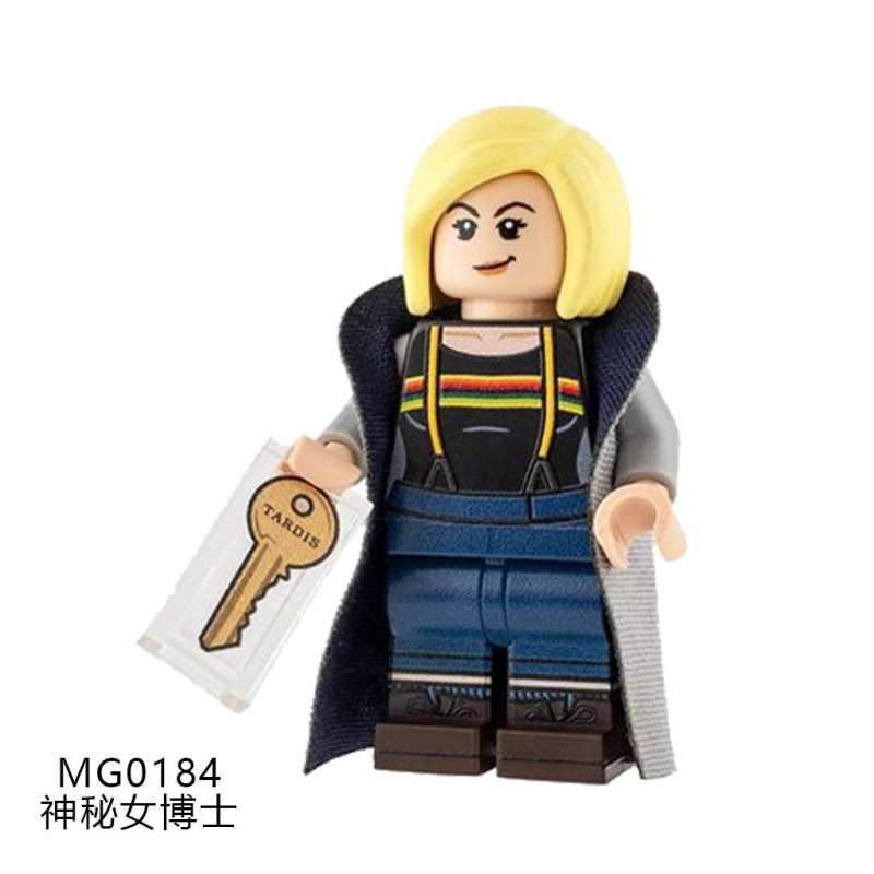 MG0184 Doctor Who TV Character 13th Female Doctor Figure Building Blocks Kids Toys