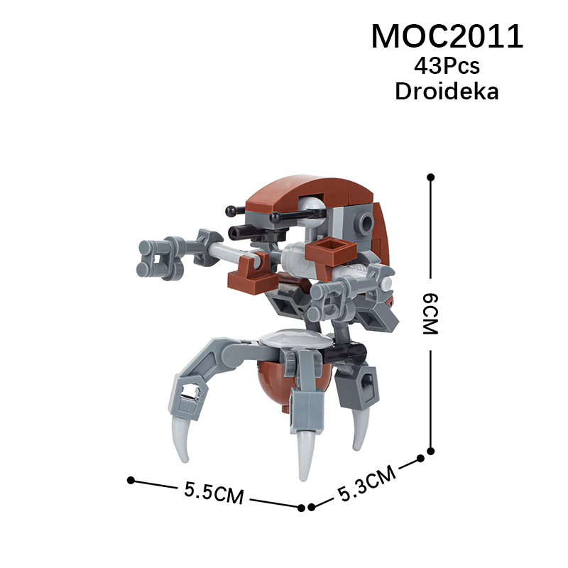 MOC2011 Star Wars Droideka Robot Building Blocks Bricks Kids Toys for Children Gift MOC Parts