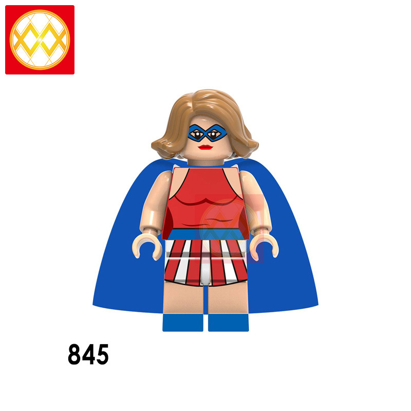 X0189 Super Heroes Superman Aquaman Ocean Master Mera Reign Bizarra Miss America Building Blocks Kids Toys