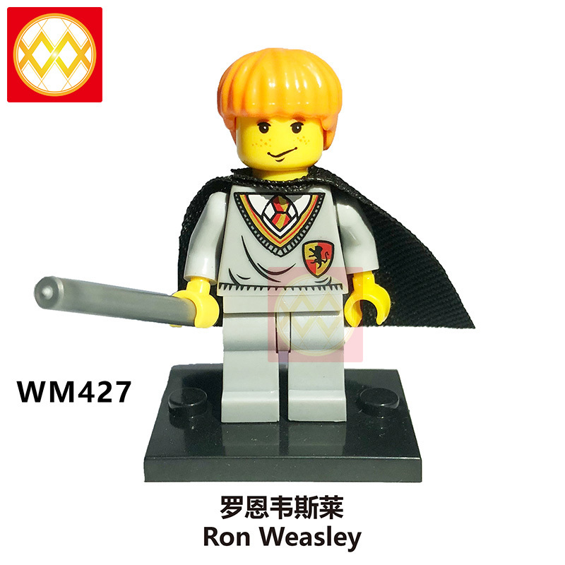 WM6031 Ron Weasley Professor Flitwick Lupin Crystal Hogwarts School Of Witchcraft And Wizardry Building Blocks Children Toys