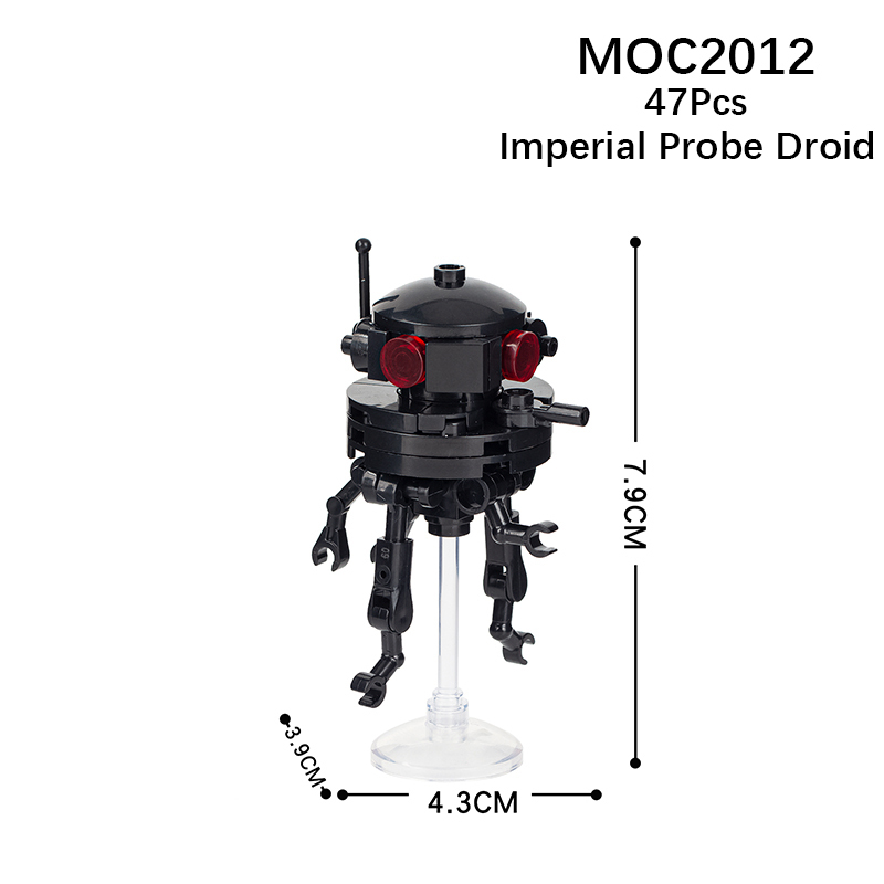 MOC2012 Star Wars Empire SPY Plane DIY Model Flight Vehicle 47Pcs Educational Toys Building Blocks Kids Toys